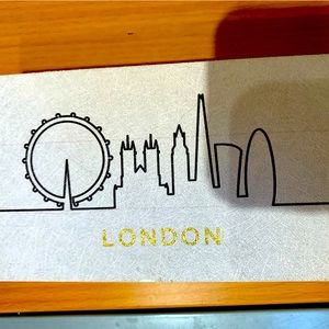 London Wooden Sign Home Decor